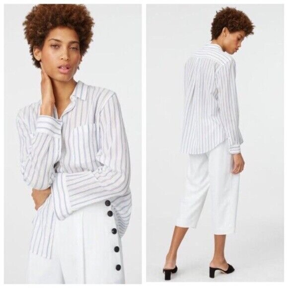 Club Monaco striped shirt - Picture 2 of 4